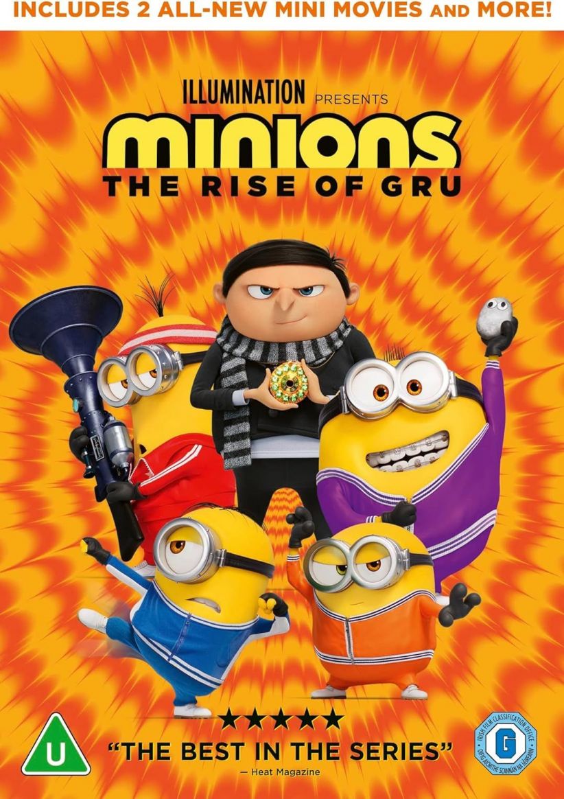 Minions: The Rise of Gru on DVD