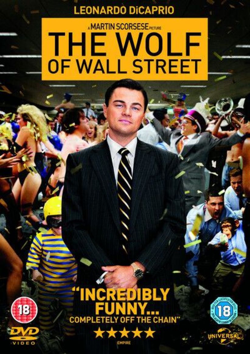 The Wolf of Wall Street on DVD