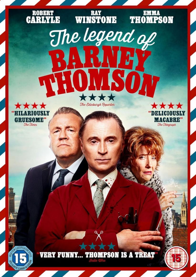 The Legend of Barney Thomson on DVD