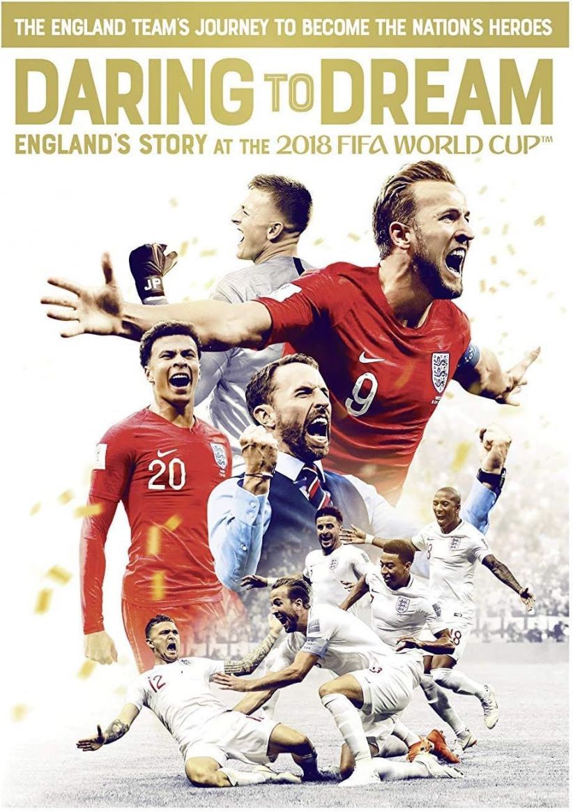 Daring to Dream: England's Story at the 2018 FIFA World Cup on DVD