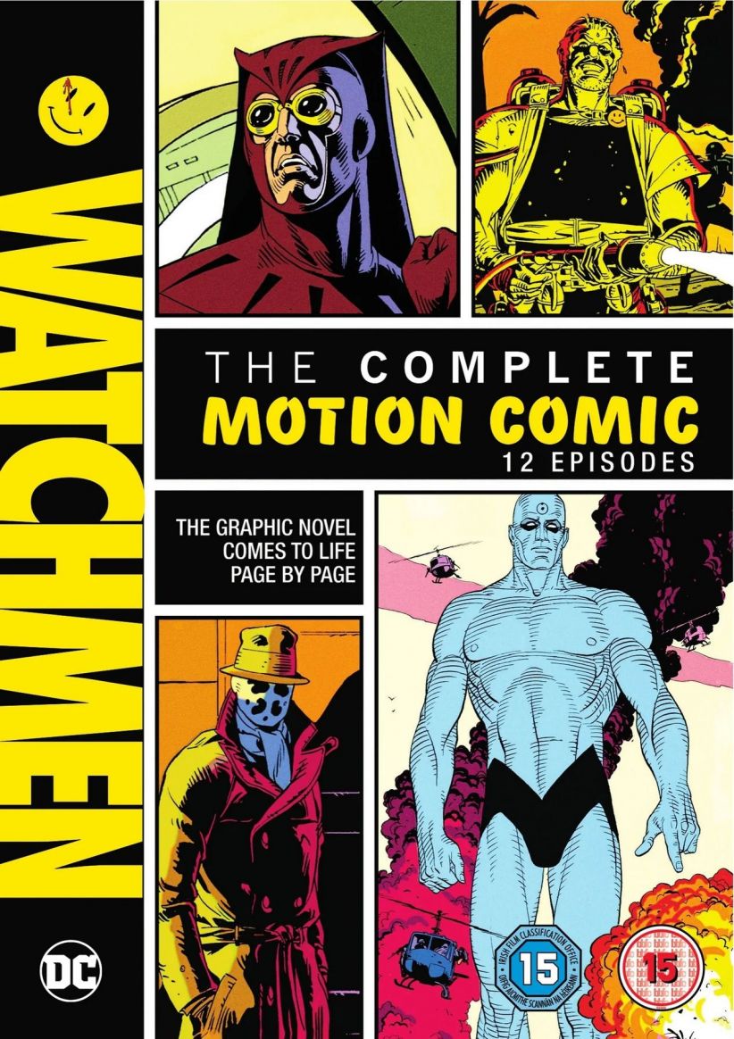 Watchmen: The Complete Motion Comics on DVD