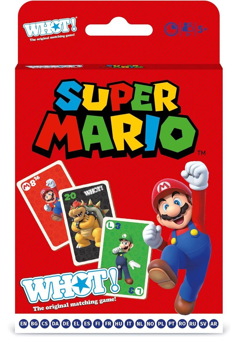 Super Mario WHOT! (Board Game)