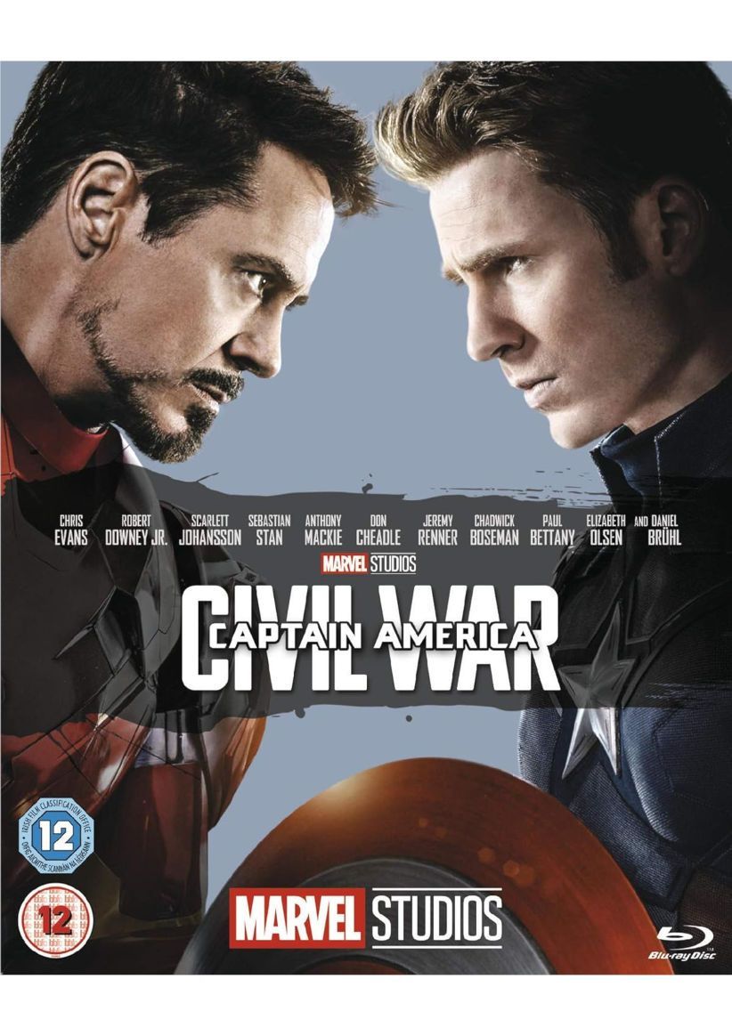 Captain America: Civil War on Blu-ray