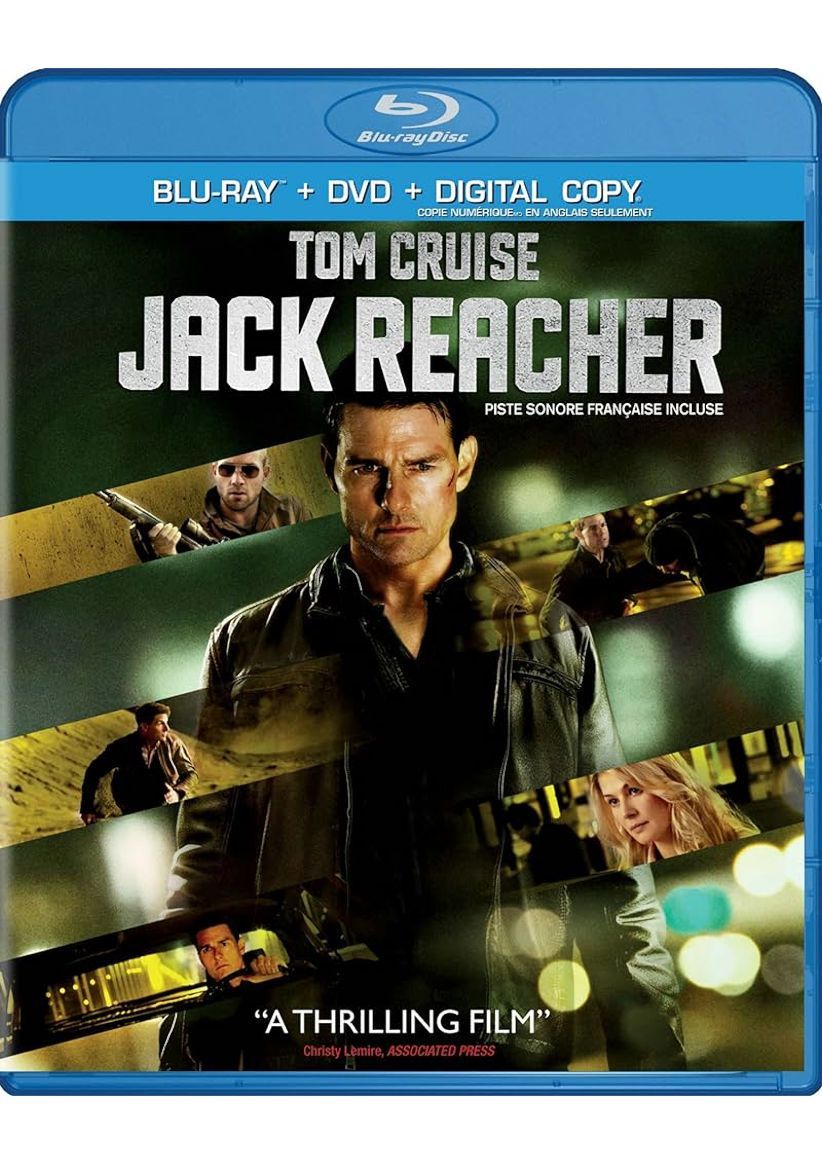 Jack Reacher on Blu-ray