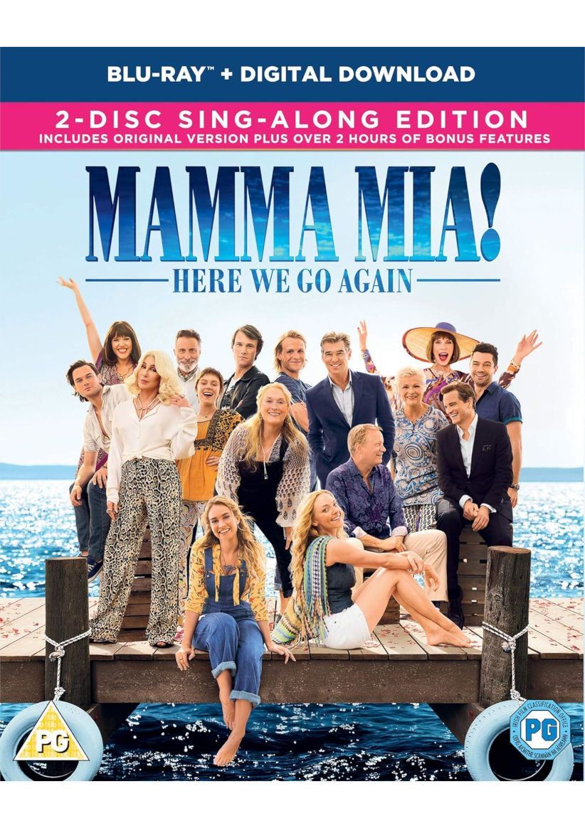 Mamma Mia! Here We Go Again on Blu-ray