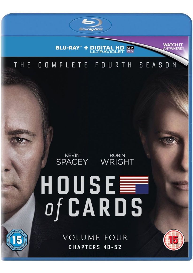 House Of Cards: The Complete Fourth Season on Blu-ray