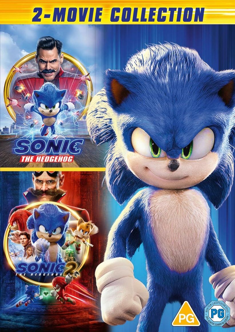 Sonic The Hedgehog 2-Movie Collection on DVD