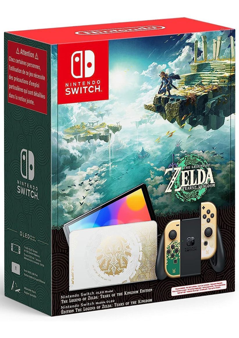 Nintendo Switch (OLED Model) Zelda Tears of the Kingdom Limited Edition