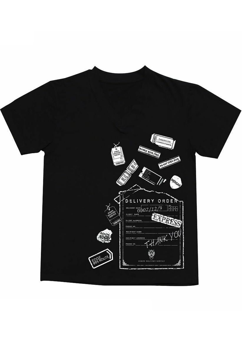 Final Fantasy VII Advent Children Black T-Shirt