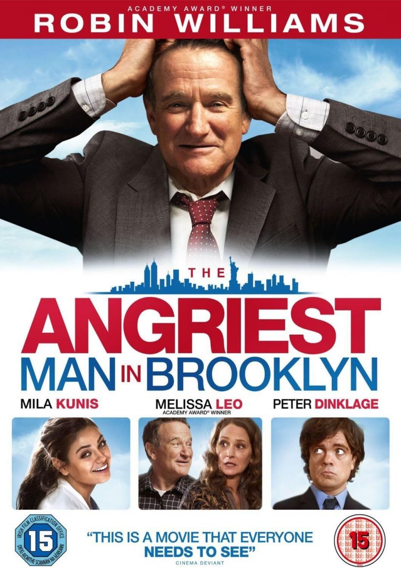 The Angriest Man in Brooklyn on DVD