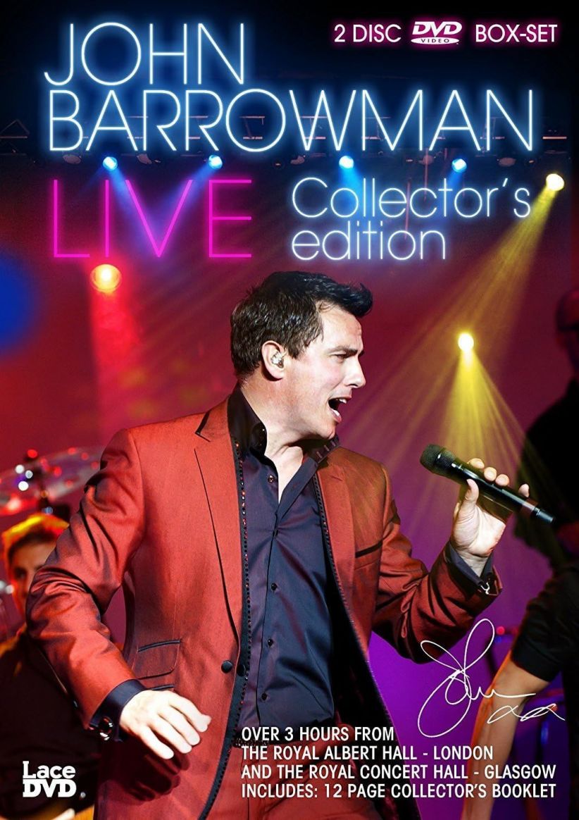 John Barrowman Live (Collector's Edition) on DVD