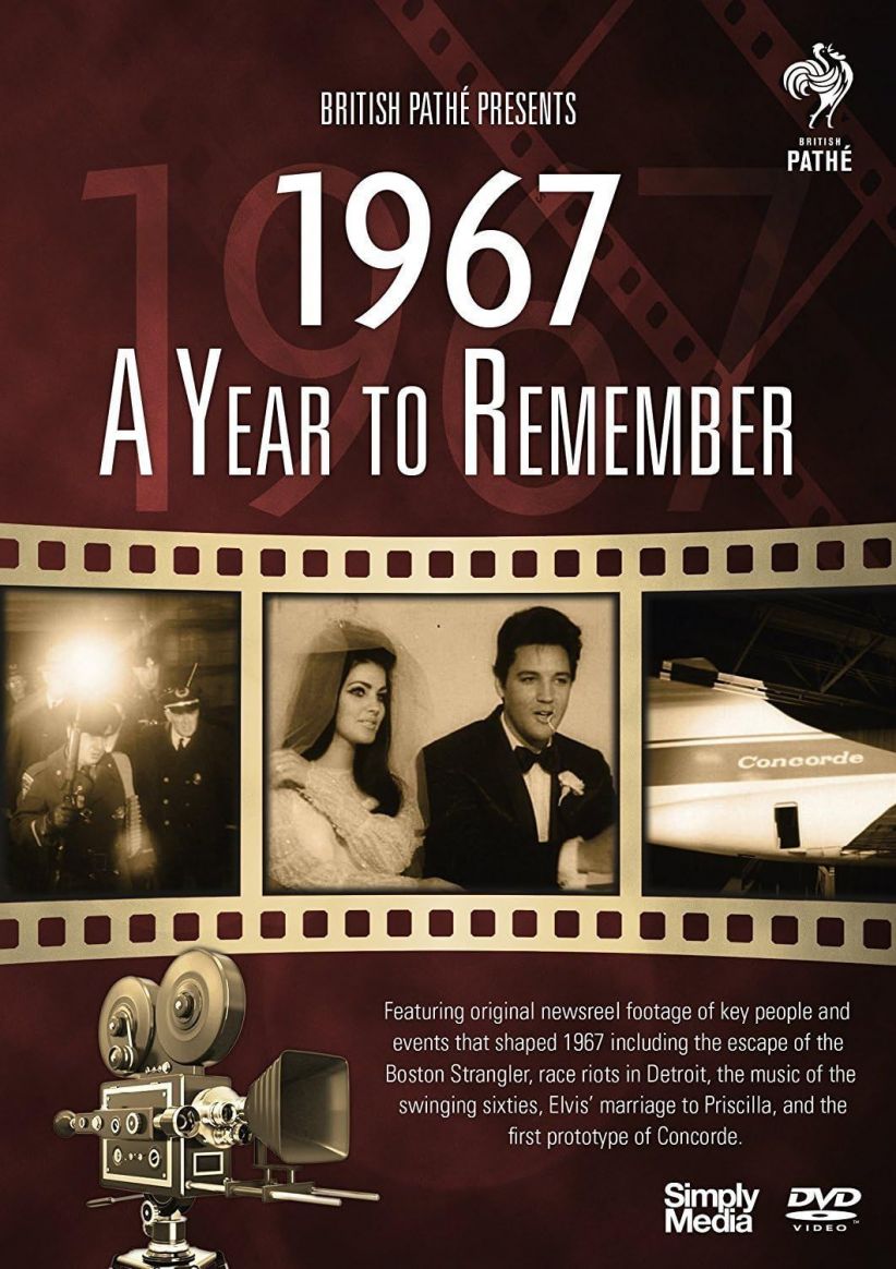 British Pathe News - A Year to Remember 1967 on DVD