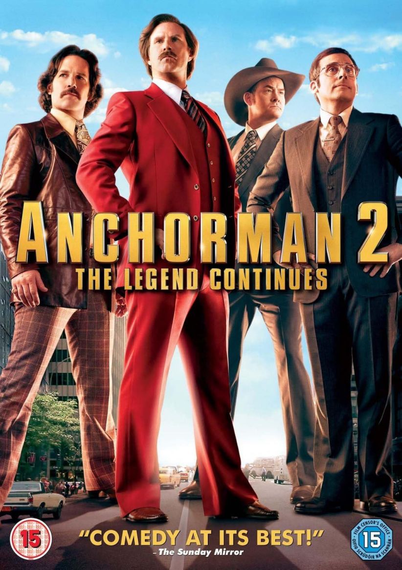 Anchorman 2: The Legend Continues on DVD