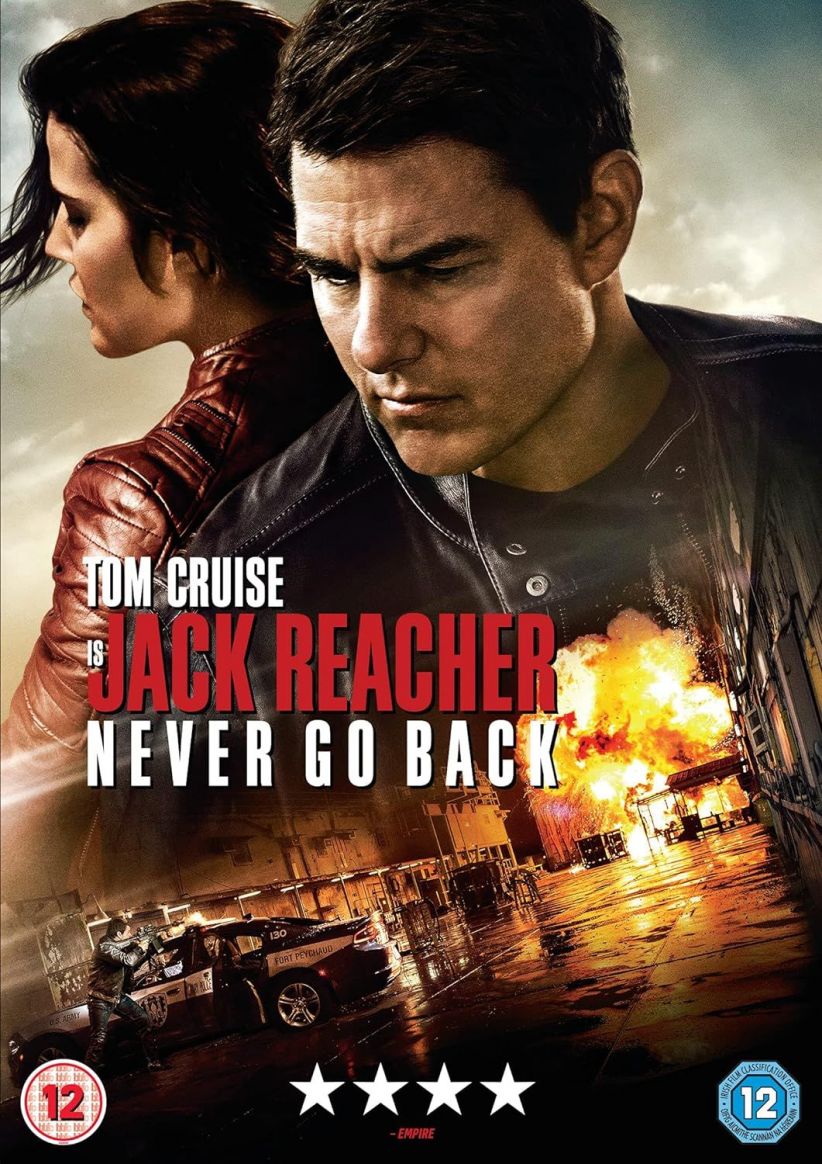 Jack Reacher: Never Go Back on DVD