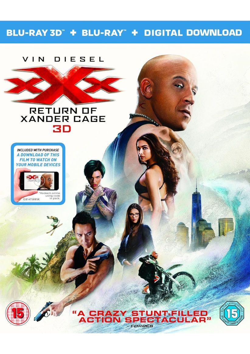 XXX: The Return Of Xander Cage on Blu-ray