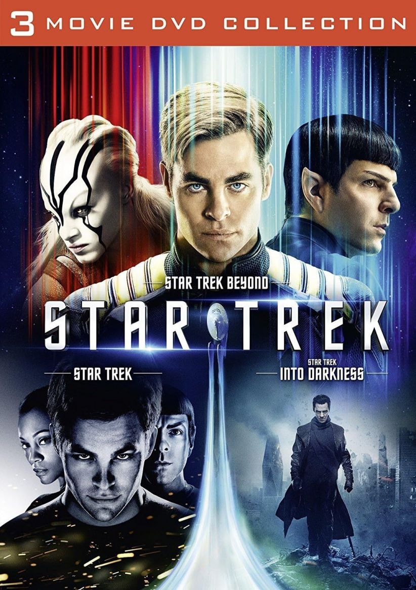 Star Trek, Star Trek Into Darkness & Star Trek Beyond on DVD