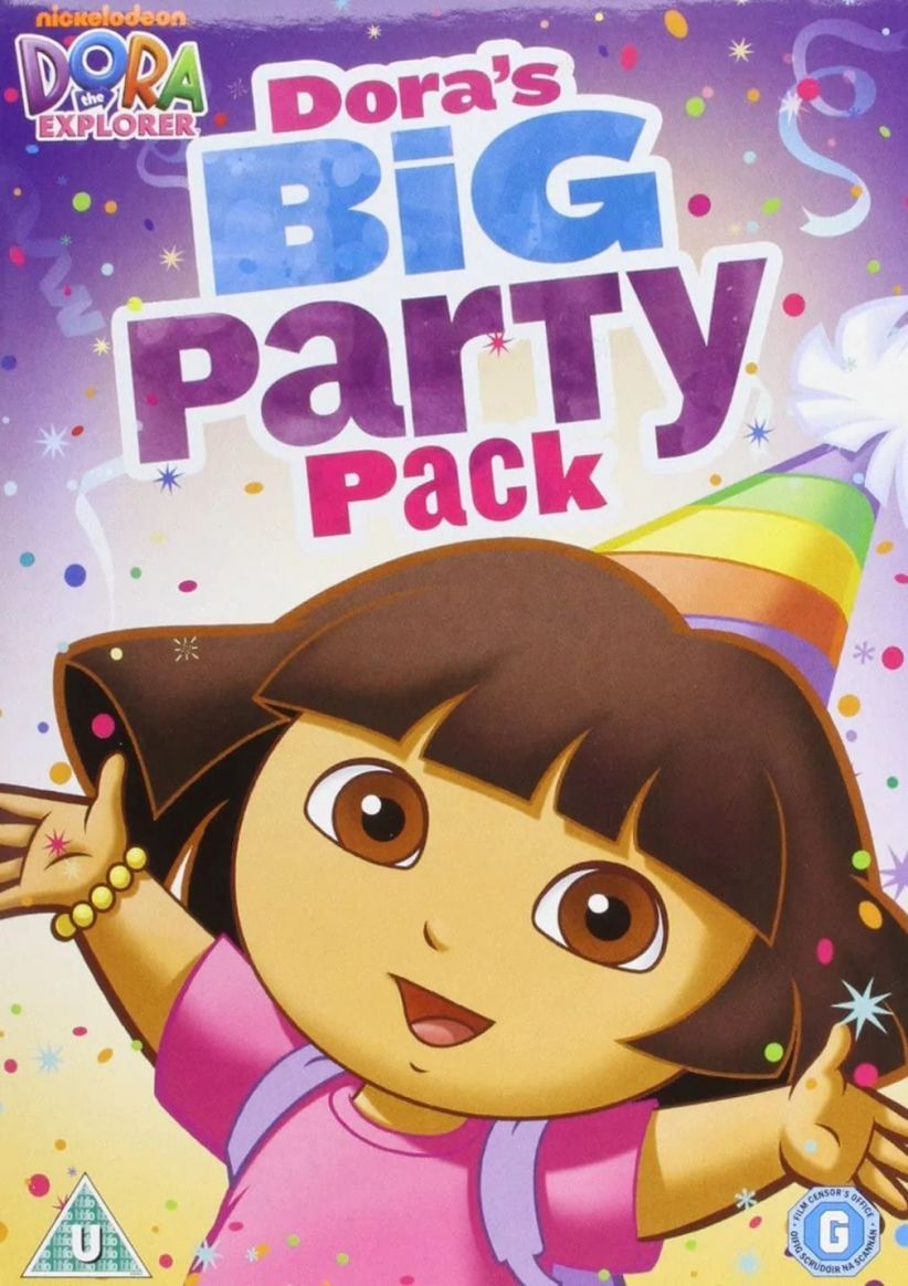 Dora The Explorer: Dora's Big Party Pack on DVD