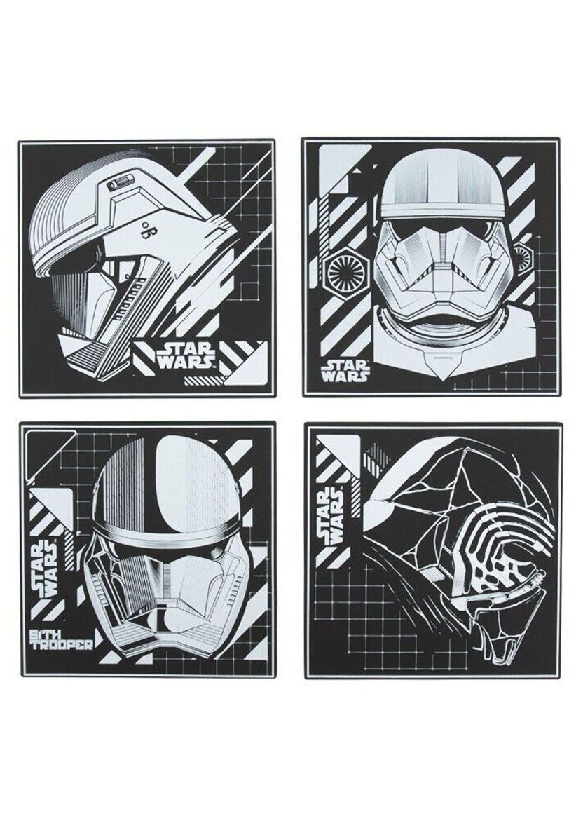 Star Wars Kylo Ren & Stormtrooper Coasters (Set of 4)