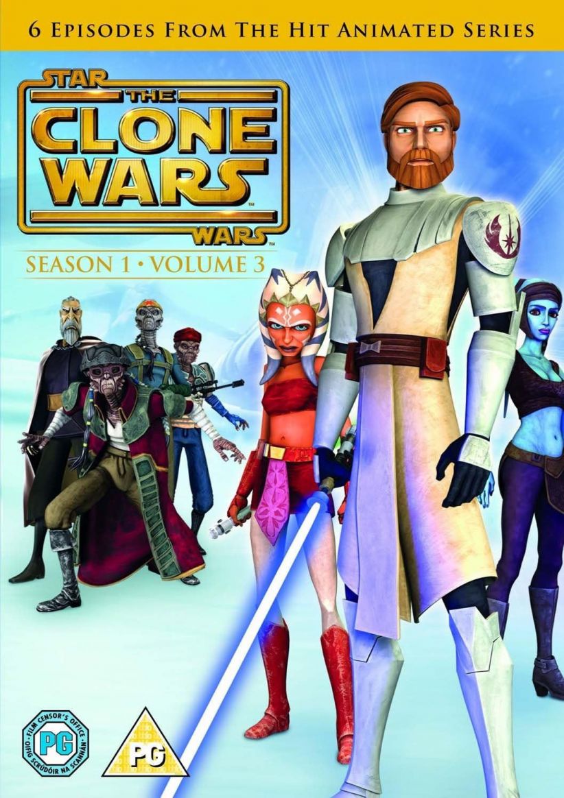 Star Wars: The Clone Wars - Season 1 Volume 3 on DVD