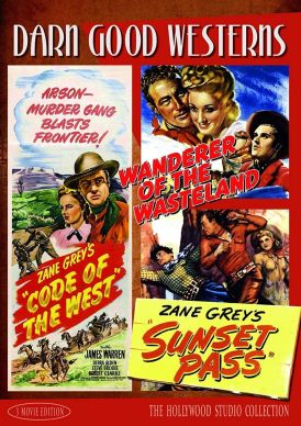Darn Good Westerns #3 (Code of the West, Sunset Pass, Wander... 