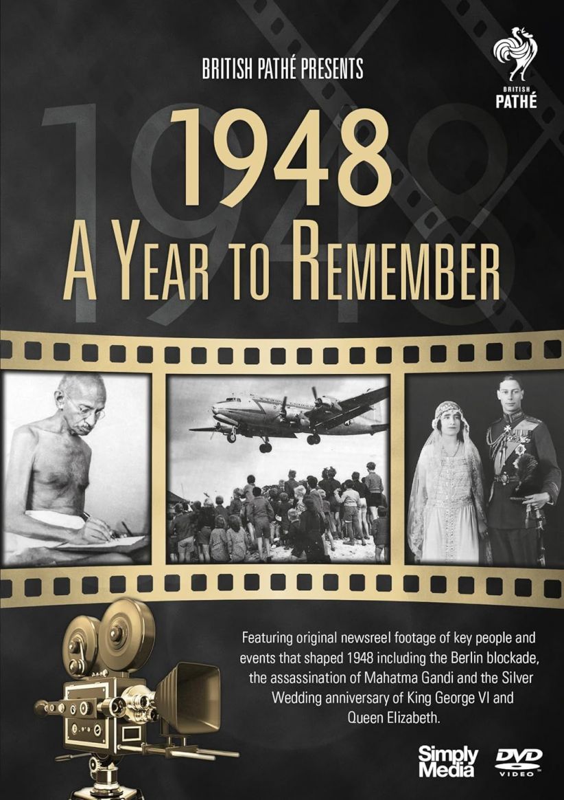 British Pathe News - A Year to Remember 1948 on DVD