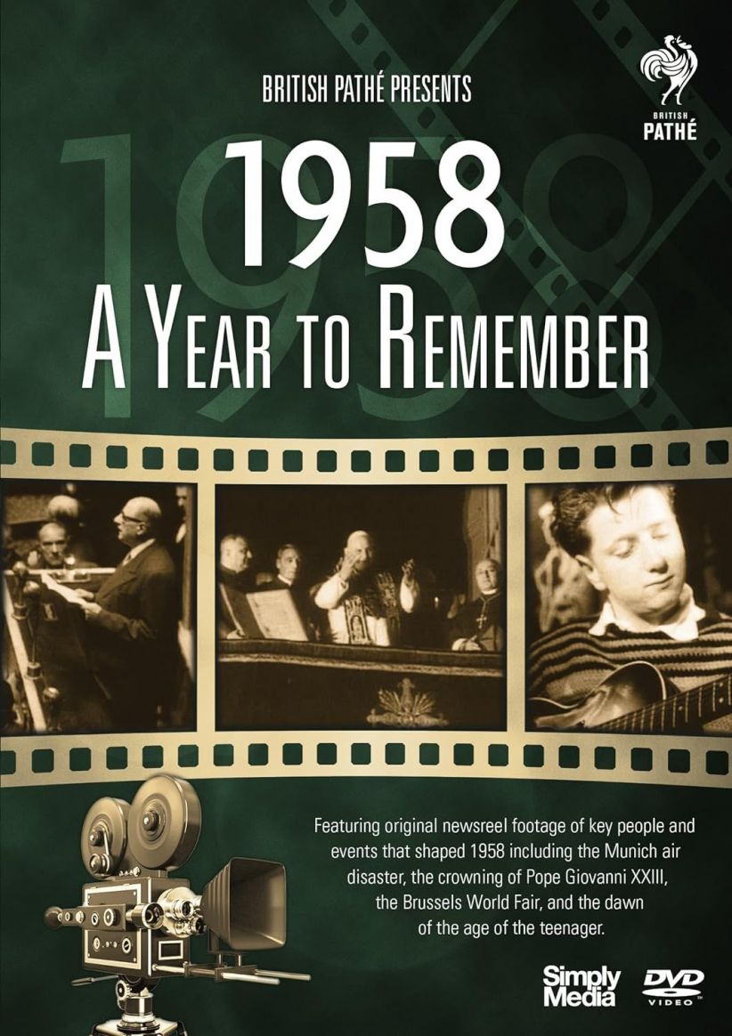 British Pathe News - A Year To Remember 1958 on DVD