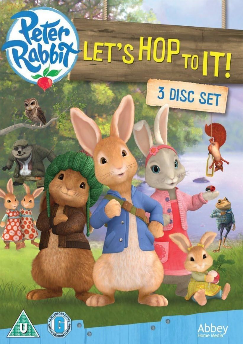Peter Rabbit - Lets Hop To It Triple Box Set on DVD