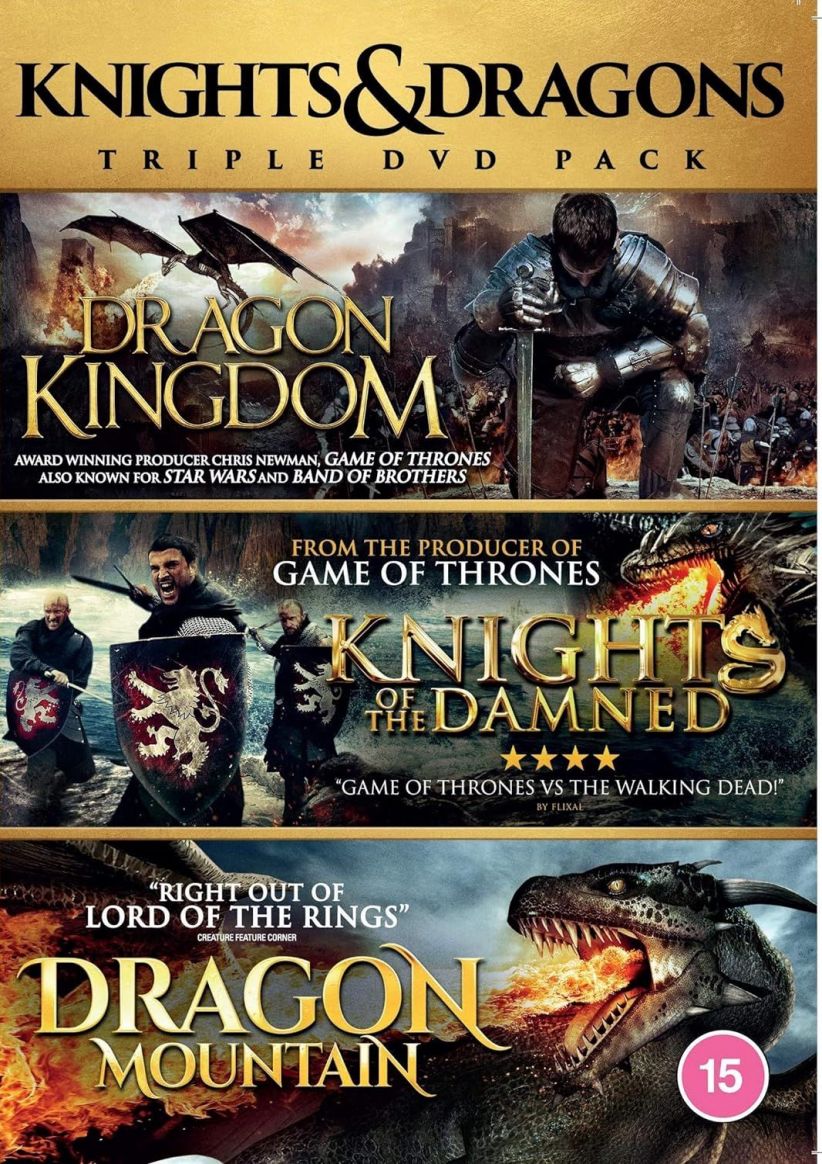 Knights and Dragons Triple Pack on DVD