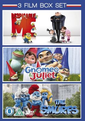 Gnomeo & Juliet / The Smurfs / Despicable Me - Triple Pack... 