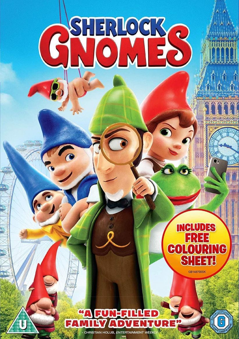 Sherlock Gnomes on DVD