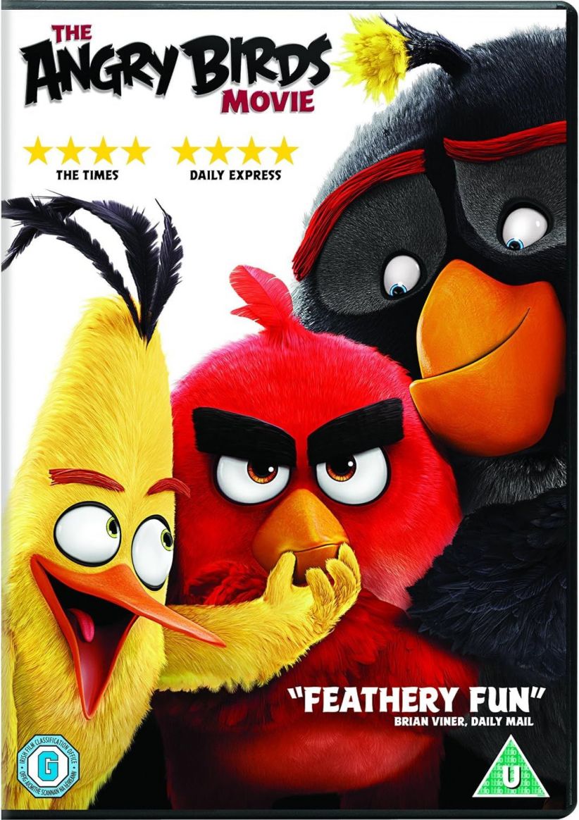 The Angry Birds Movie on DVD