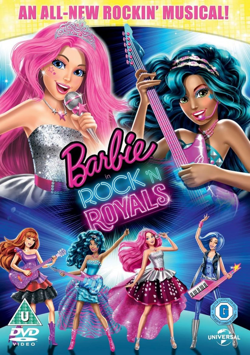 Barbie in Rock 'N Royals on DVD