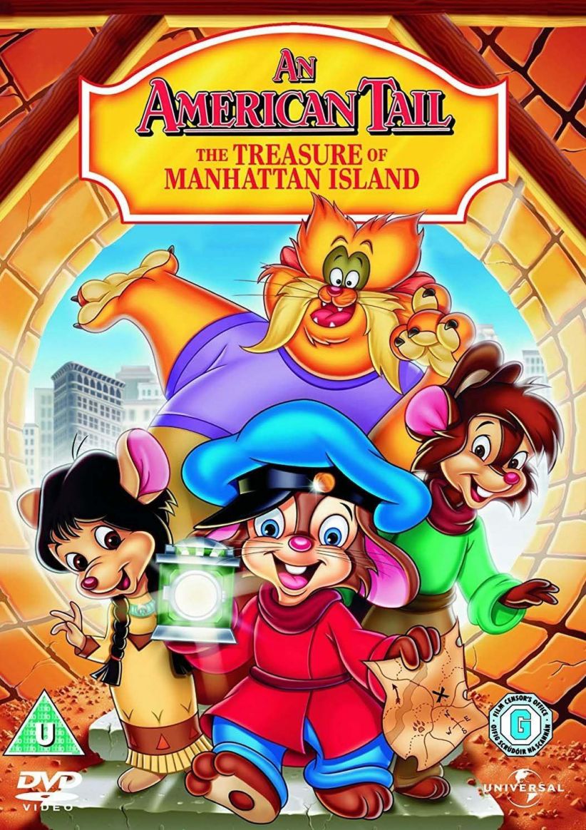 An American Tail 3 - The Treasure Of Manhattan Island on DVD