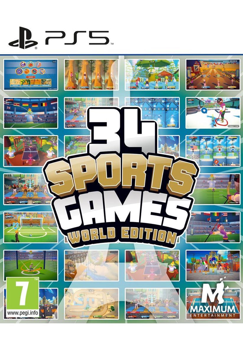 34 Sports Games - World Edition on PlayStation 5