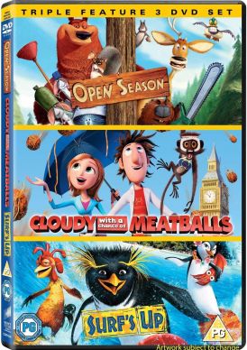 Cloudy With a Chance of Meatballs / Open Season / Surf's Up... 