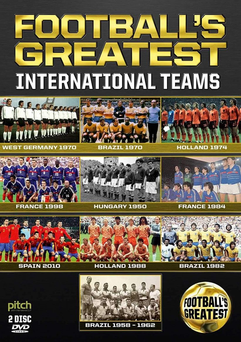 Football's Greatest International Teams on DVD