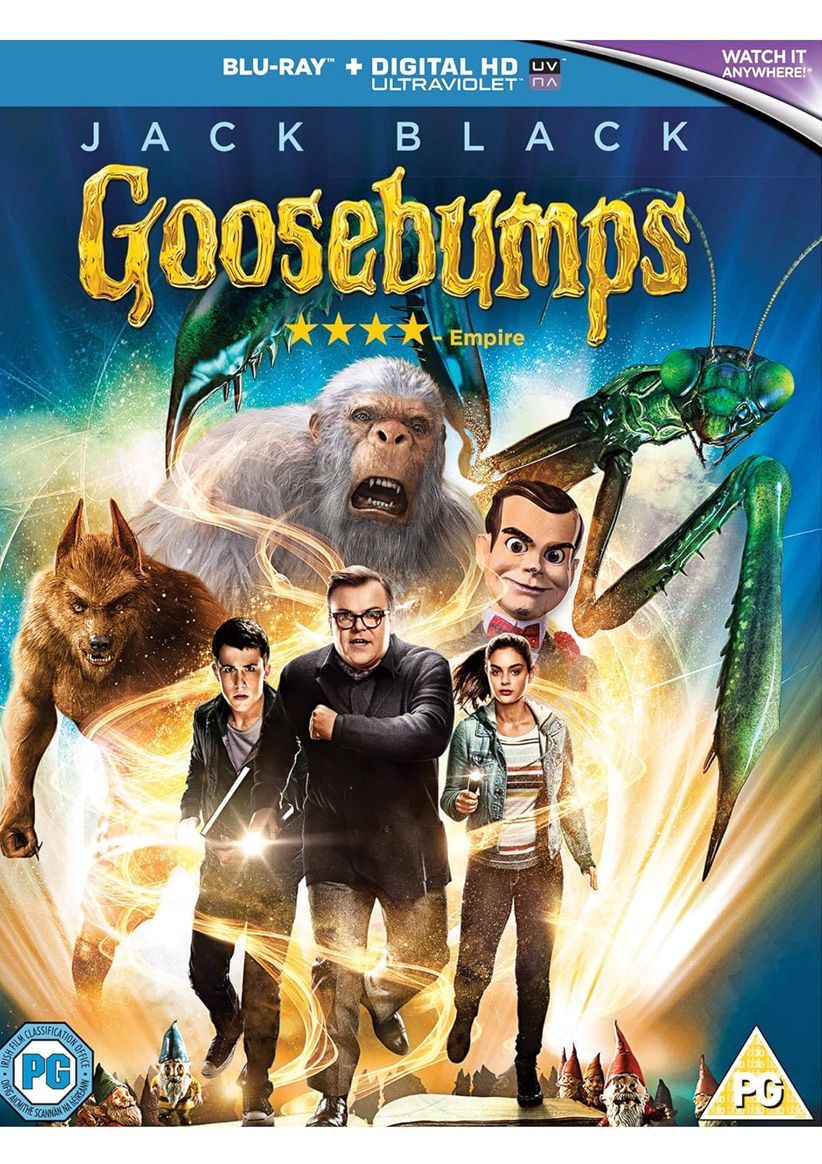 Goosebumps on Blu-ray