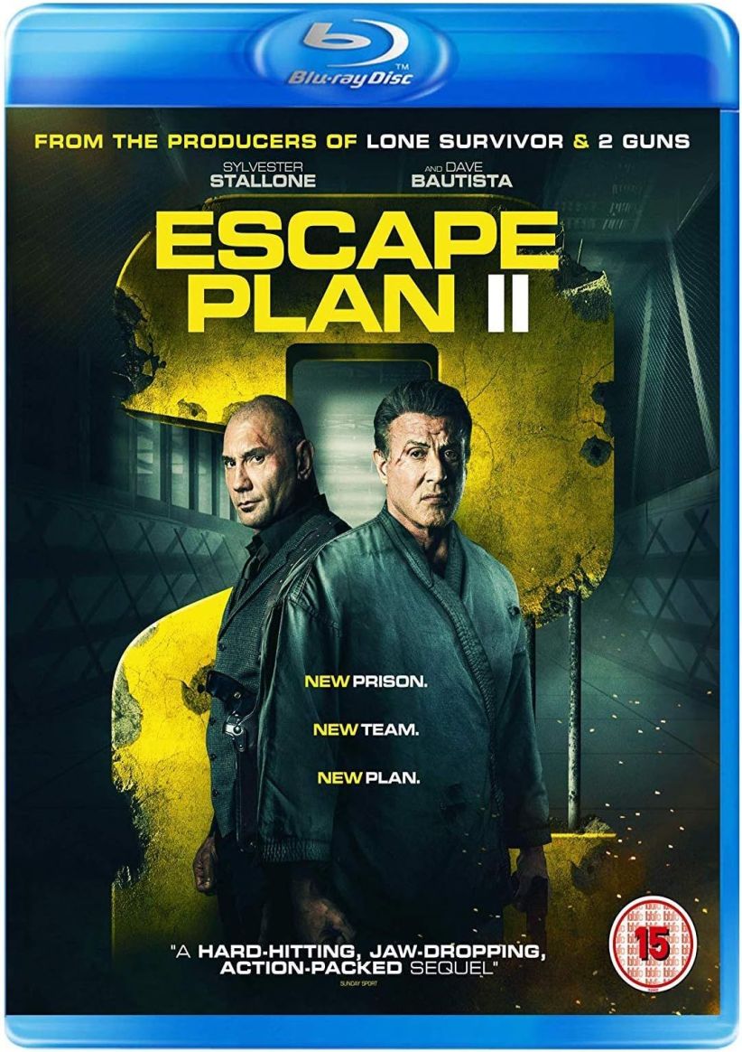 Escape Plan 2 on Blu-ray