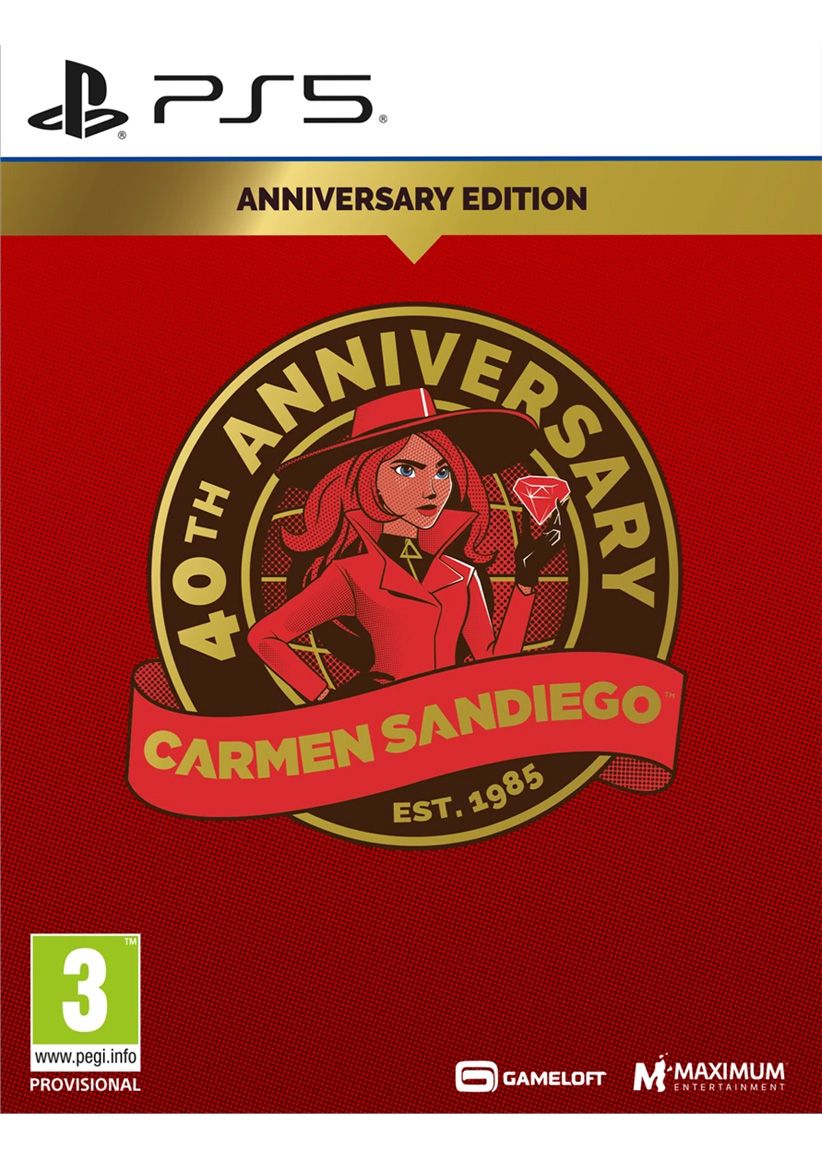 Carmen Sandiego 40th Anniversary Edition on PlayStation 5