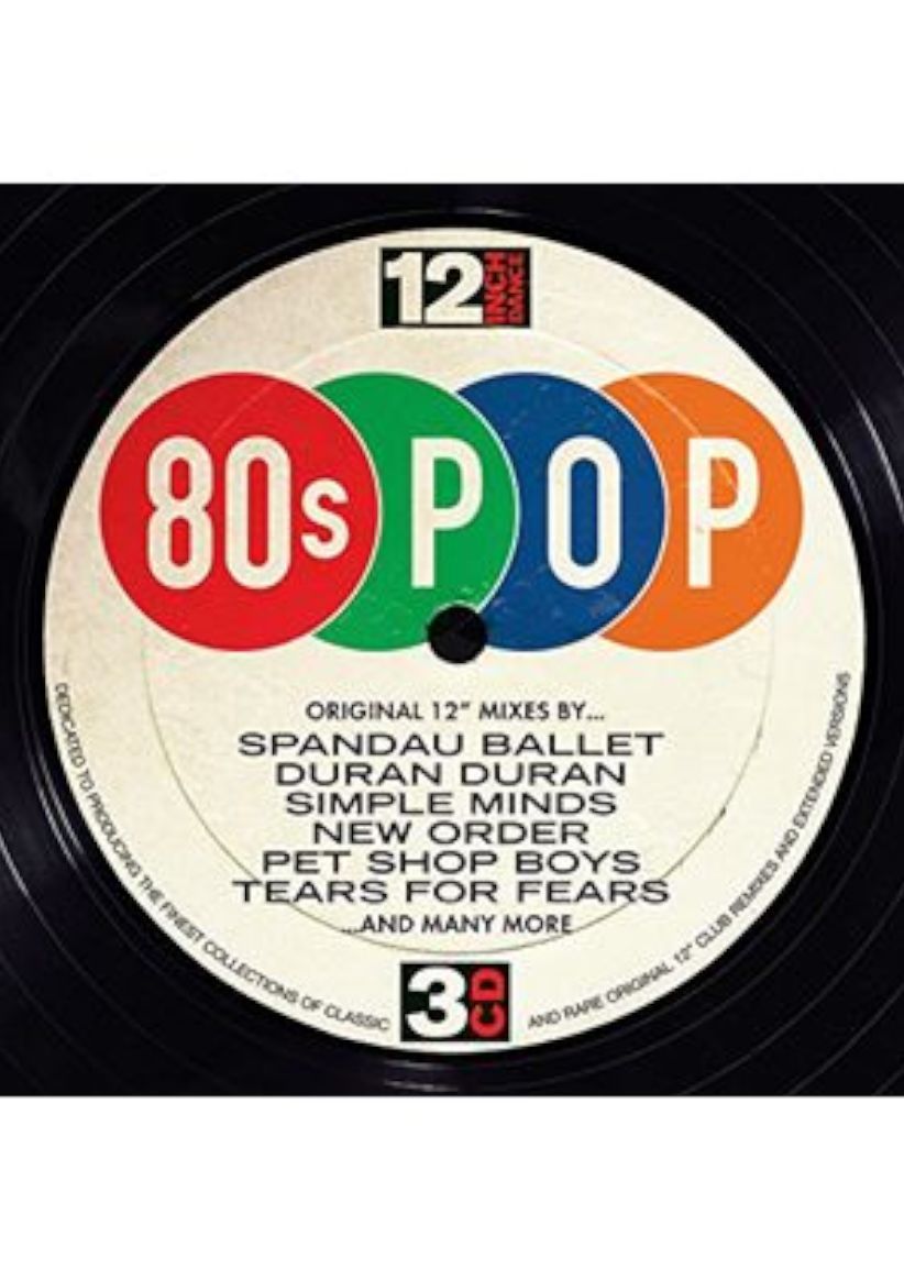 12 Inch Dance 80s Pop - Various Artists on CD