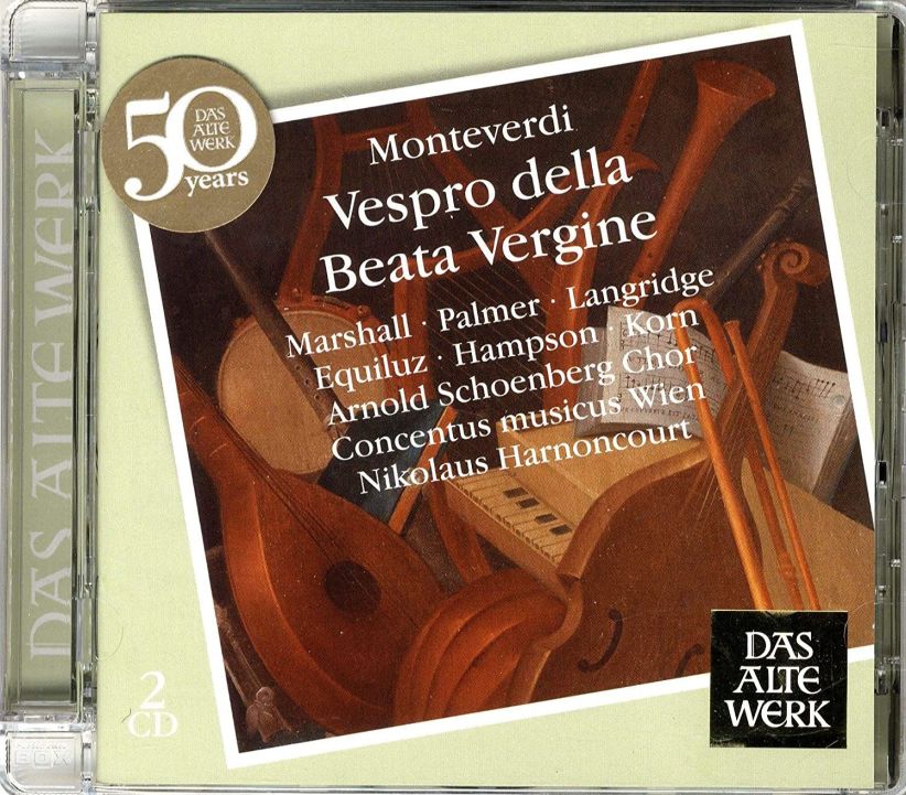 Monteverdi - Vespro della Beata Vergine on CD