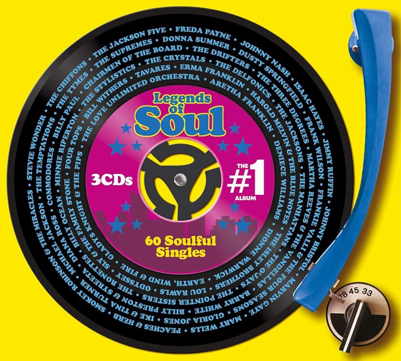 The #1 Album - Legends Of Soul - Various Artists on CD