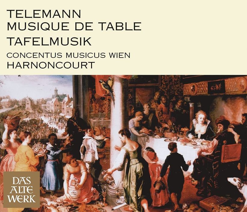 Georg Philipp Telemann - Musique de table on CD