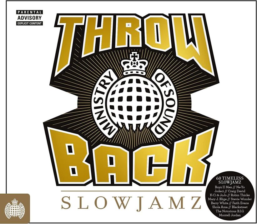 Throwback Slowjamz - Ministry Of Sound on CD
