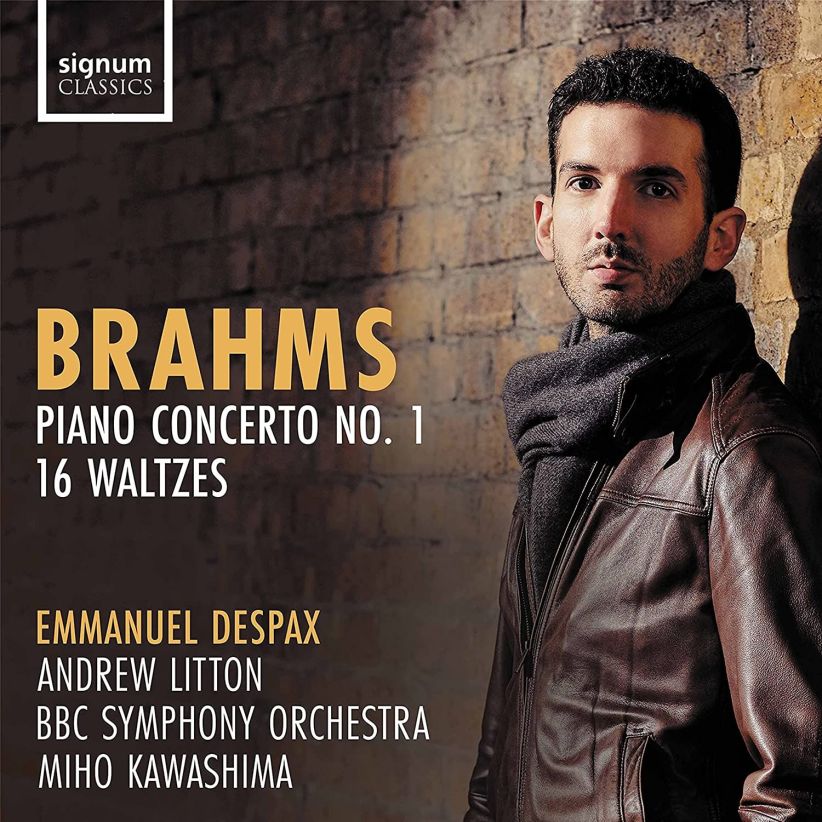 Emmanuel Despax - Brahms: Piano Concerto on CD