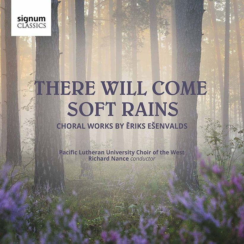 Pacific Lutheran University Choir Of The West - There Will Come Soft Rains on CD
