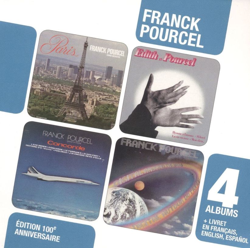 Franck Pourcel - 4 Albums on CD