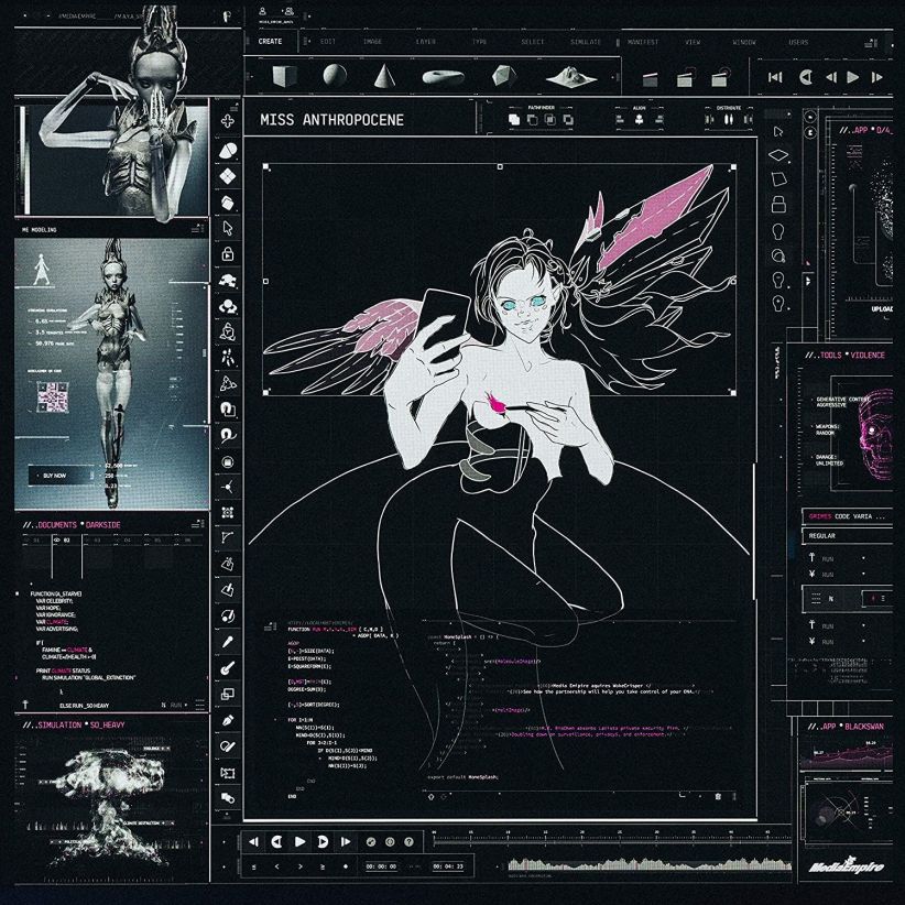 Grimes - Miss Anthropocene on CD