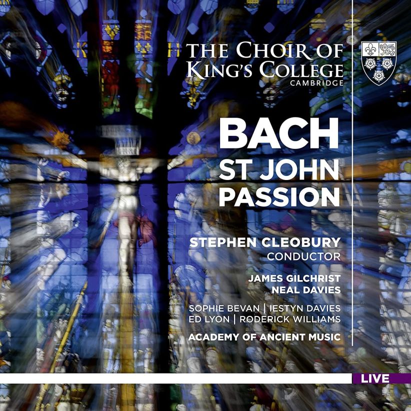 James Gilchrist - J.S. Bach - St John Passion on CD