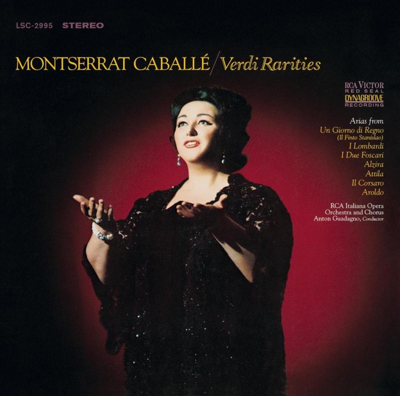 Montserrat Caballe - Verdi Rarities on CD